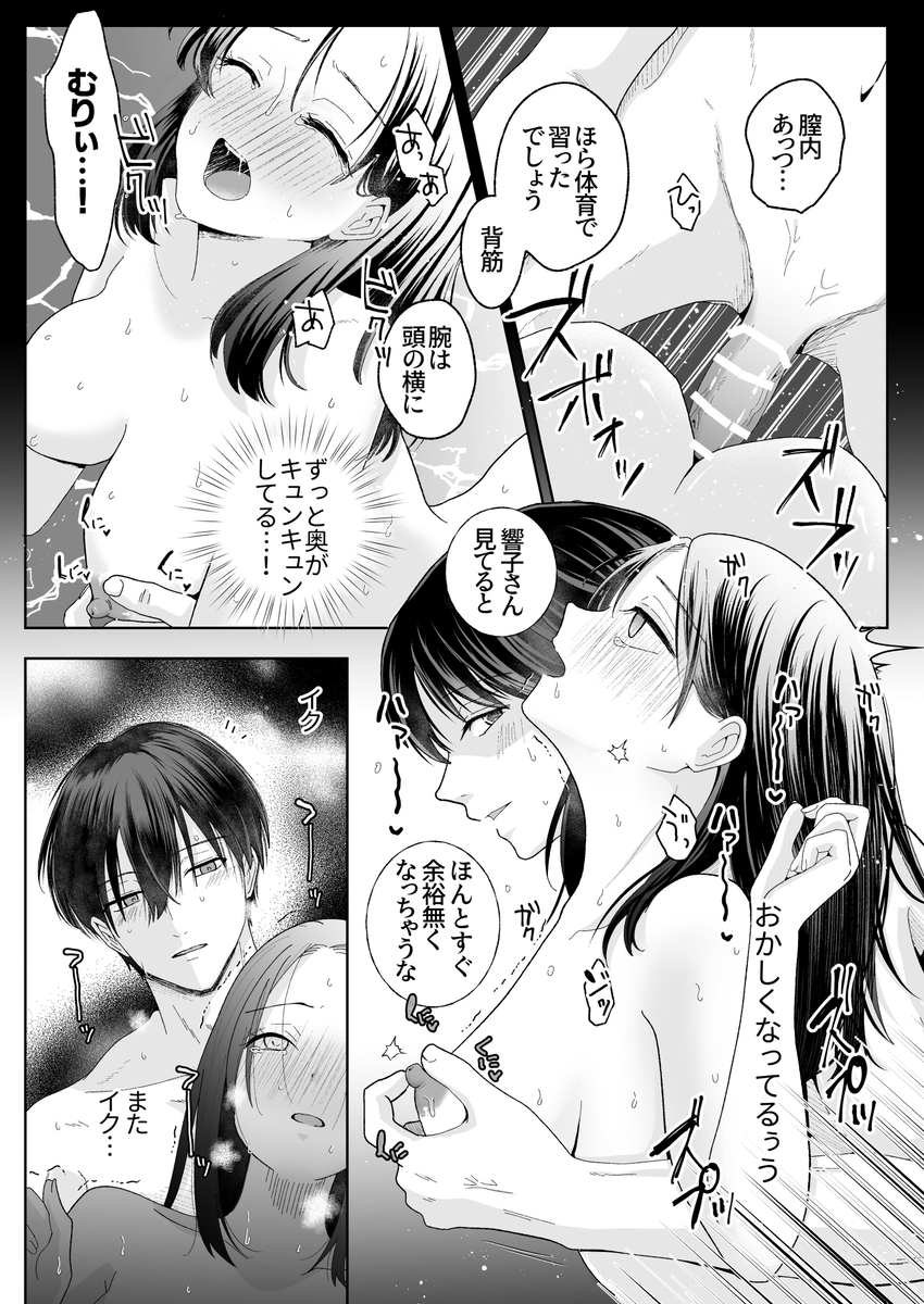 【えろまんが】マチアプで知り合った有能変態男子との性生活がヤバ過ぎた…