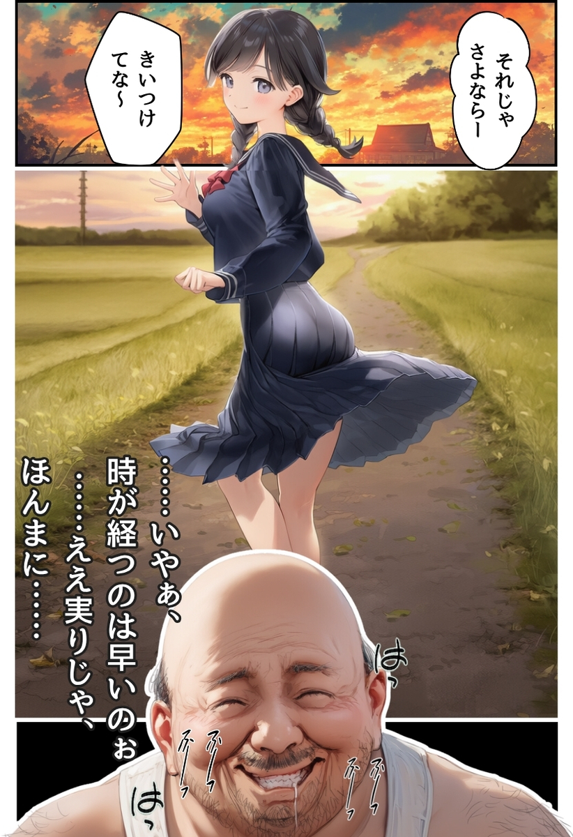 【エロ漫画】おじさんのねちっこい責めで打バレていく僕の彼女