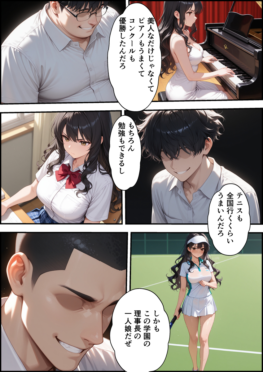 【エロマンガ】生徒会長が学校を守る為に性教育のモデルになることに…