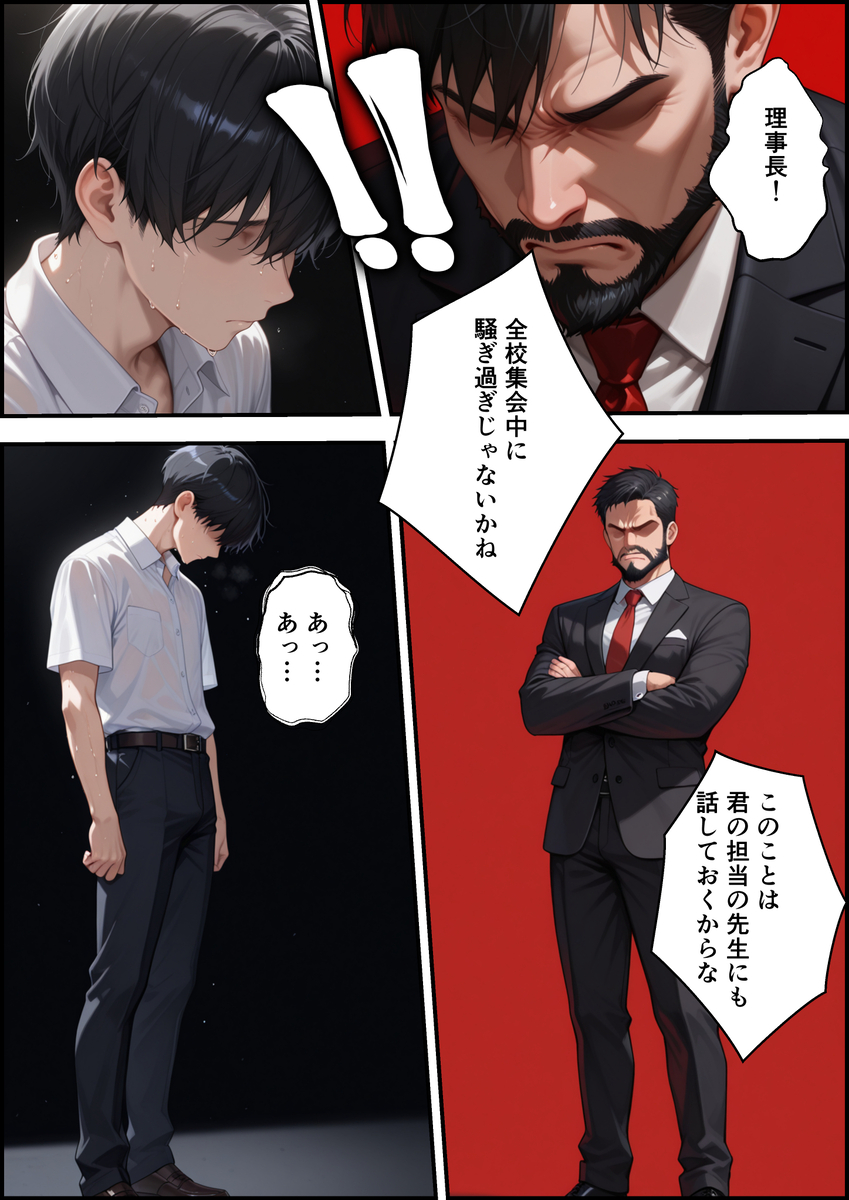 【エロマンガ】生徒会長が学校を守る為に性教育のモデルになることに…