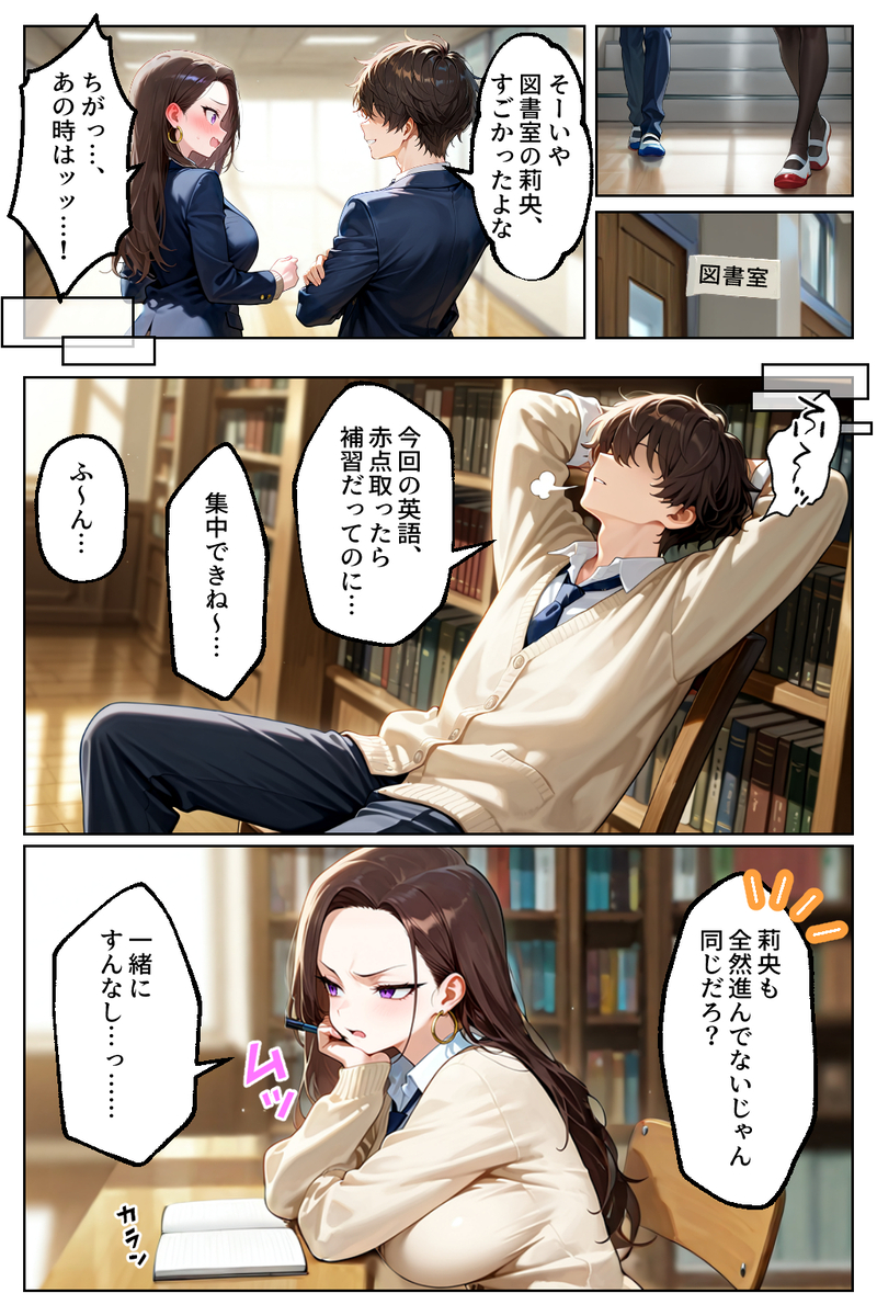 【エロマンガ】幼馴染ギャルとスリル満点の中出しセックスがヤバい！