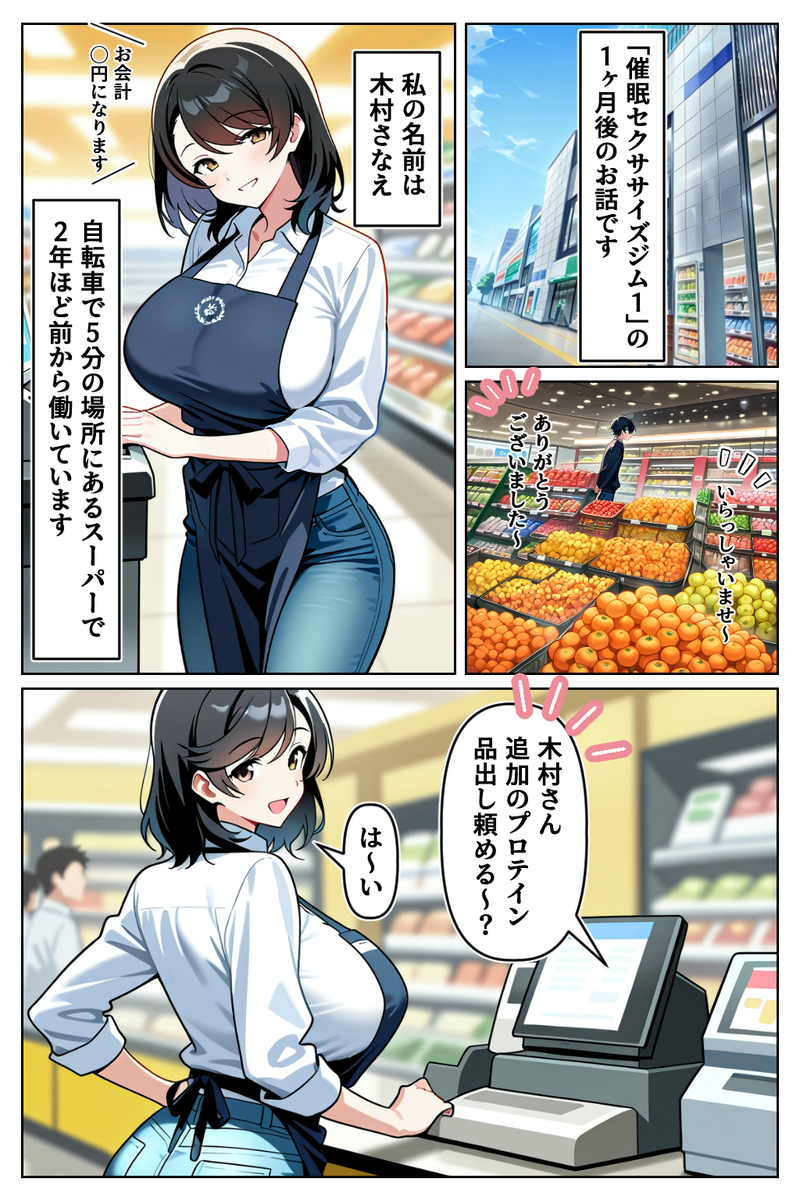 【エロマンガ】セックスレスの欲求不満子持ち人妻さんトレーニングジムで本能開発されて寝取られる…