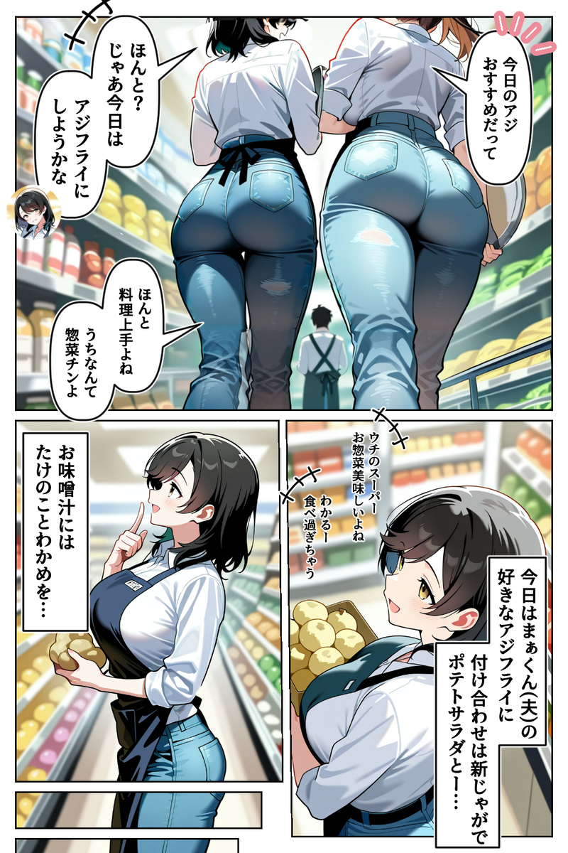 【エロマンガ】セックスレスの欲求不満子持ち人妻さんトレーニングジムで本能開発されて寝取られる…