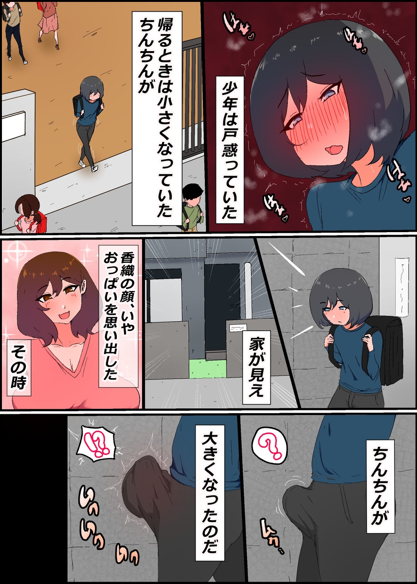 【えろまんが】戸惑いながらも義理息子と禁断エッチ！ママショタエロ漫画で抜きたい時はこれ！