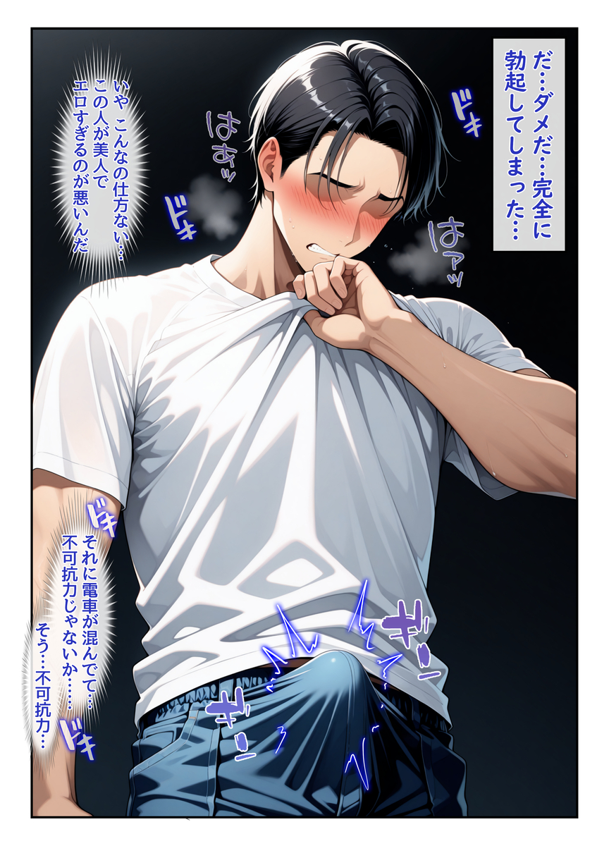 【エロ漫画】禁断の背徳感に溺れる、年上人妻との秘密の関係