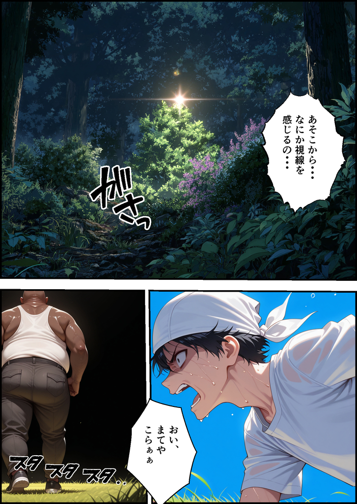 【エロ漫画】夫を支えるために一緒に移住した田舎街で権力者に狙われた人妻の運命が…