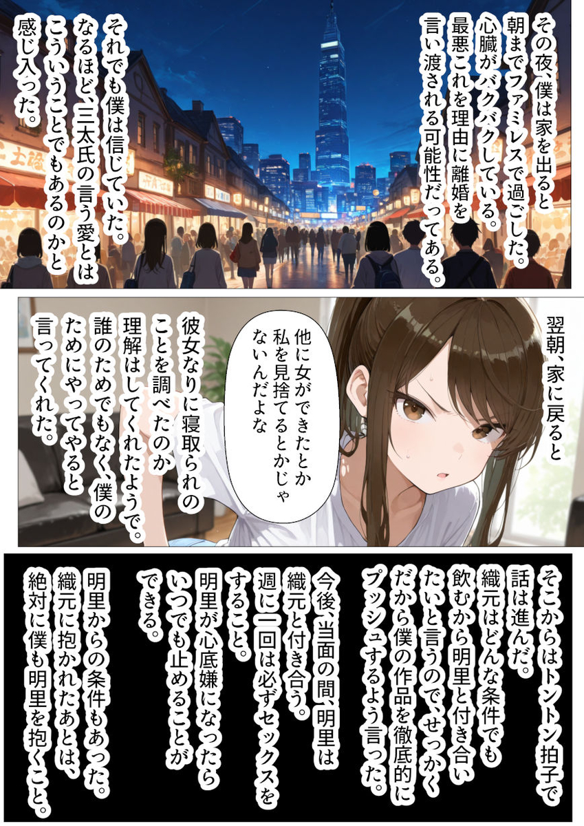 【エロ漫画】夫以外の男に抱かれてアクメしてる人妻ってたまらないっすね！