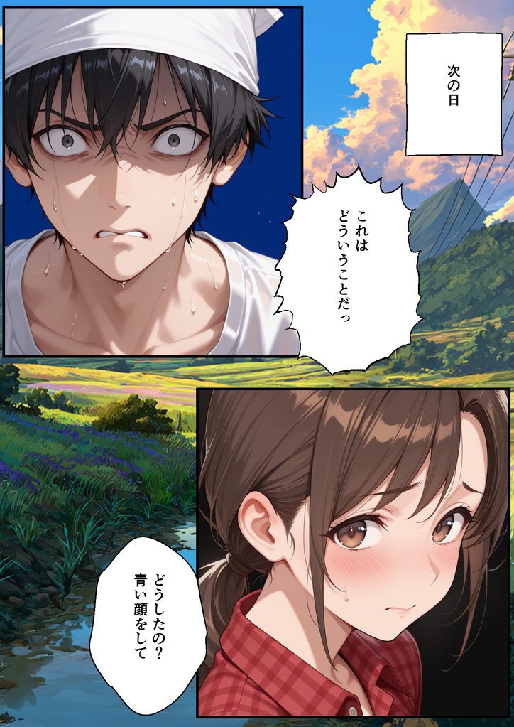 【エロ漫画】夫を支えるために一緒に移住した田舎街で権力者に狙われた人妻の運命が…