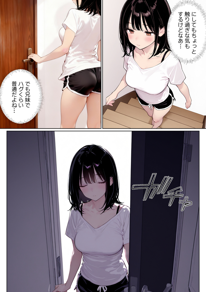 【エロマンガ】兄の心の安堵の為に私の初めても奪われて…