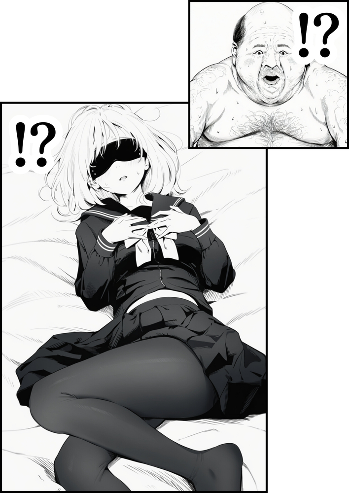 【エロ漫画】俺達にとって心の中に妄想を具現化したヒーローはこのおじさんだと思うwww