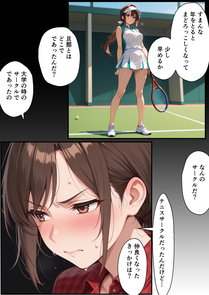 【エロ漫画】夫を支えるために一緒に移住した田舎街で権力者に狙われた人妻の運命が…