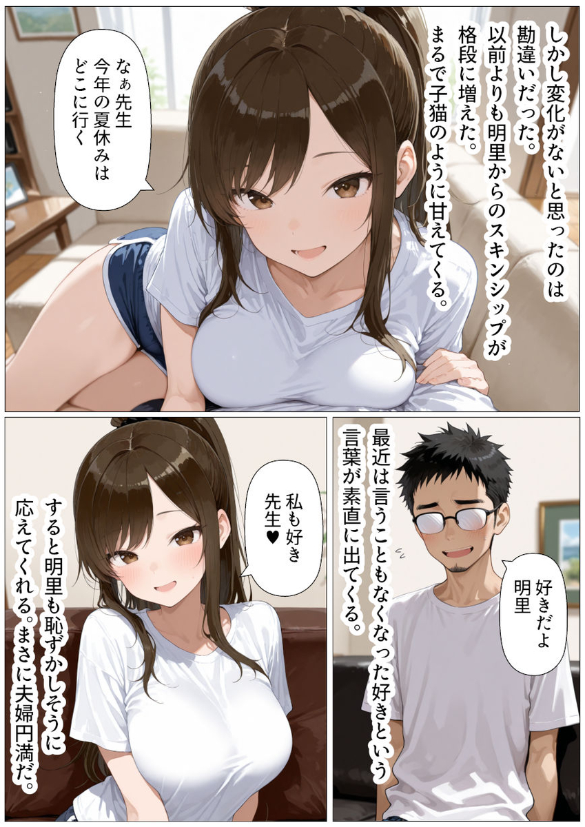 【エロ漫画】夫以外の男に抱かれてアクメしてる人妻ってたまらないっすね！