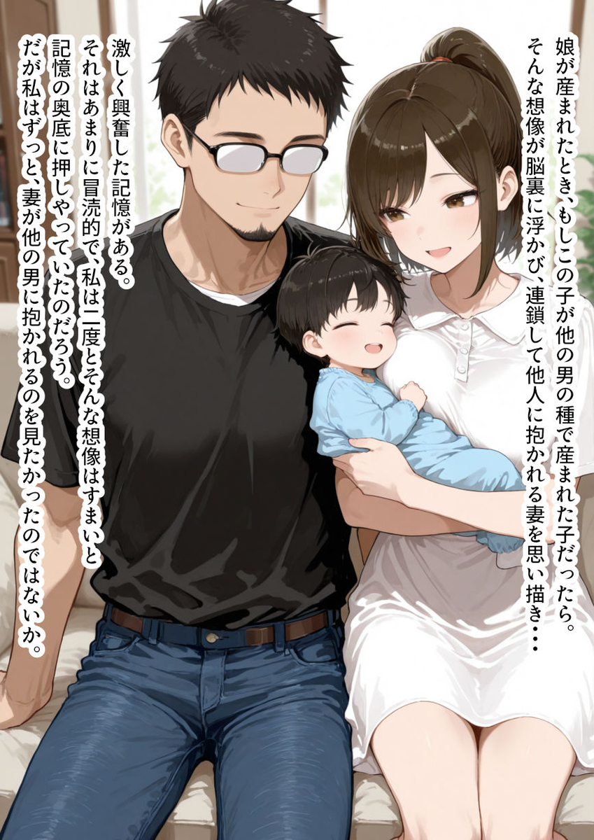 【エロ漫画】夫以外の男に抱かれてアクメしてる人妻ってたまらないっすね！