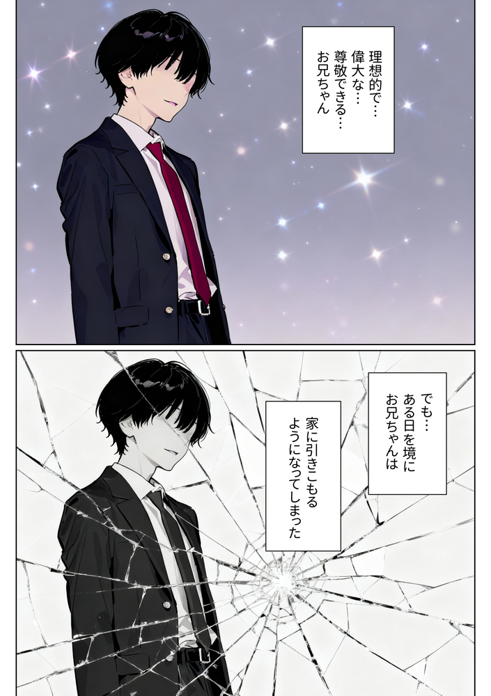 【エロマンガ】兄の心の安堵の為に私の初めても奪われて…