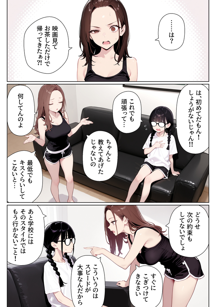 【エロマンガ】姉に協力してもらって好きな男の子に振り向いてもらう為に…