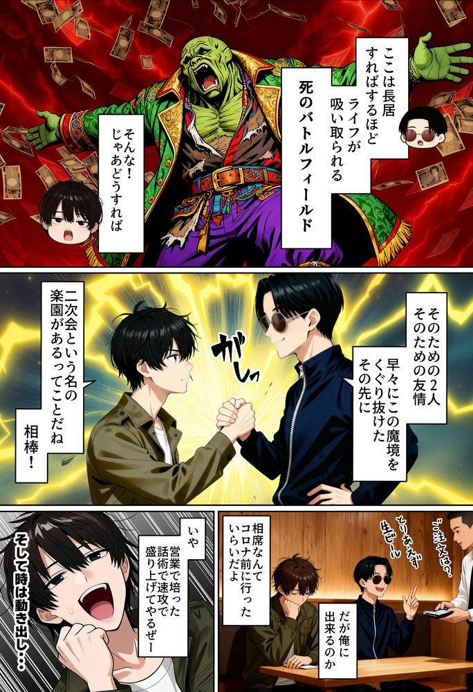 【エロマンガ】某居酒屋に行った時にのリアルすぎる体験談がエロ過ぎる！