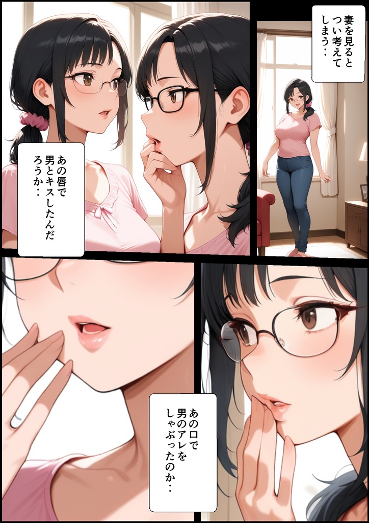 【エロマンガ】一度おっさんとの浮気セックスにハマってしまった奥様…再度おっさんとエッチをしてしまい…