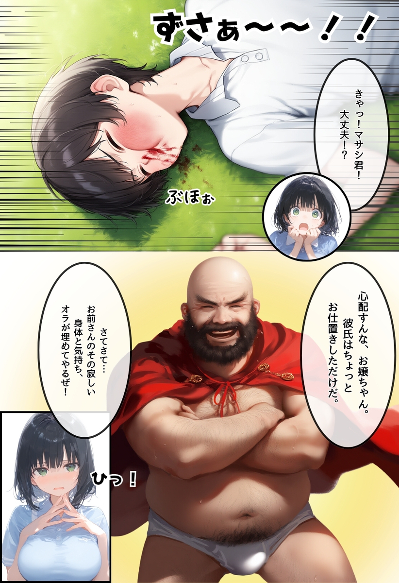 【エロマンガ】セックスレスのマンネリカップルに対して本当の種付けというものを教えてみた結果…