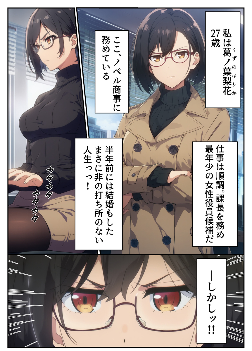 【エロマンガ】夫に抱かれようと頑張る奥様が女風俗を体験してみた結果…