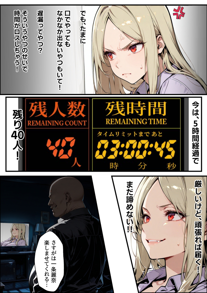 【えろまんが】ホストで豪遊する美容会社の女社長さん倒産危機の為にエッチなゲームに参戦することに…