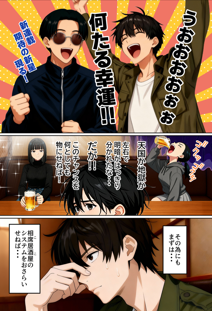 【エロマンガ】某居酒屋に行った時にのリアルすぎる体験談がエロ過ぎる！