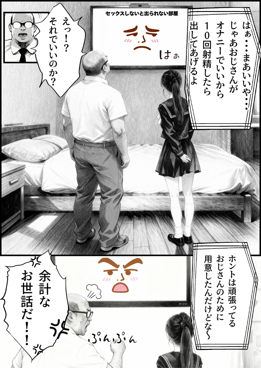 【エロ漫画】清純そうなJKが大人の女に変わる姿って最高にシコリティーですね！