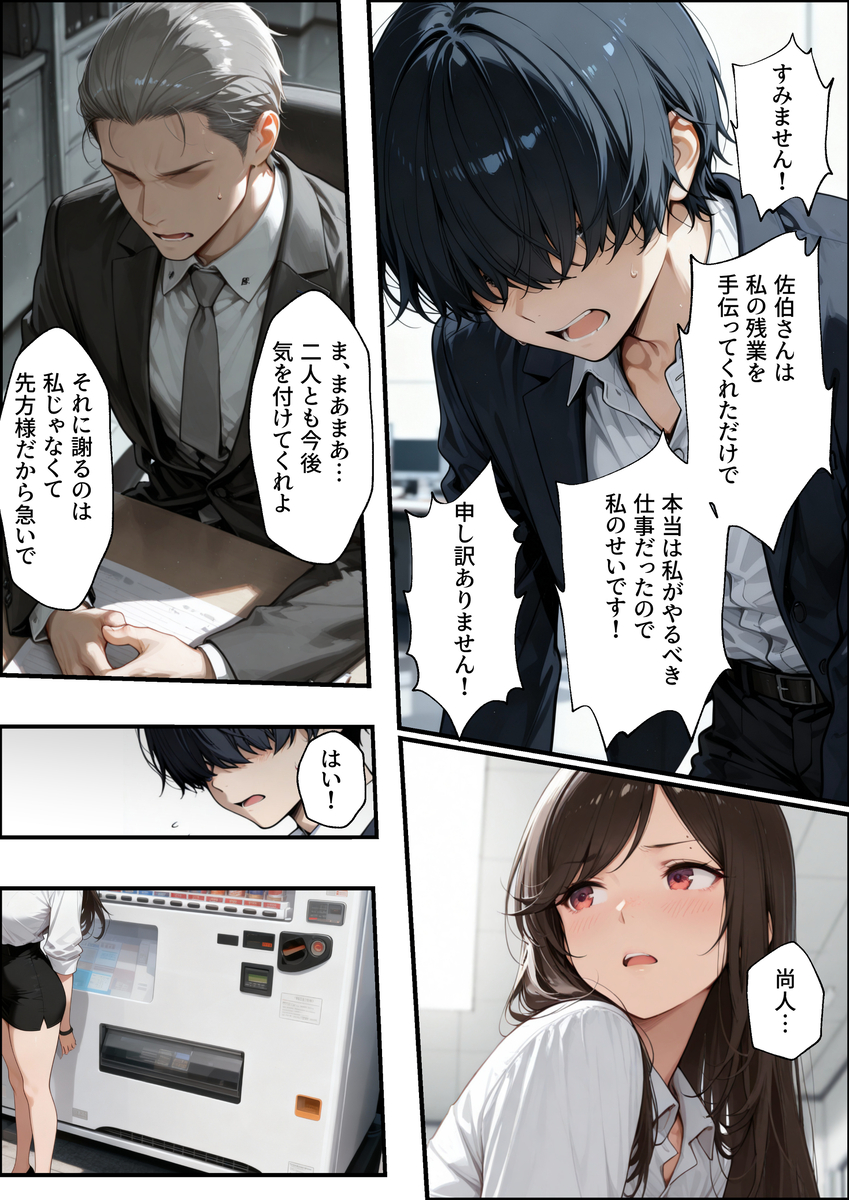 【エロ漫画】彼女を裏切り彼女の母親マ〇コに夢中になってしまった結果…