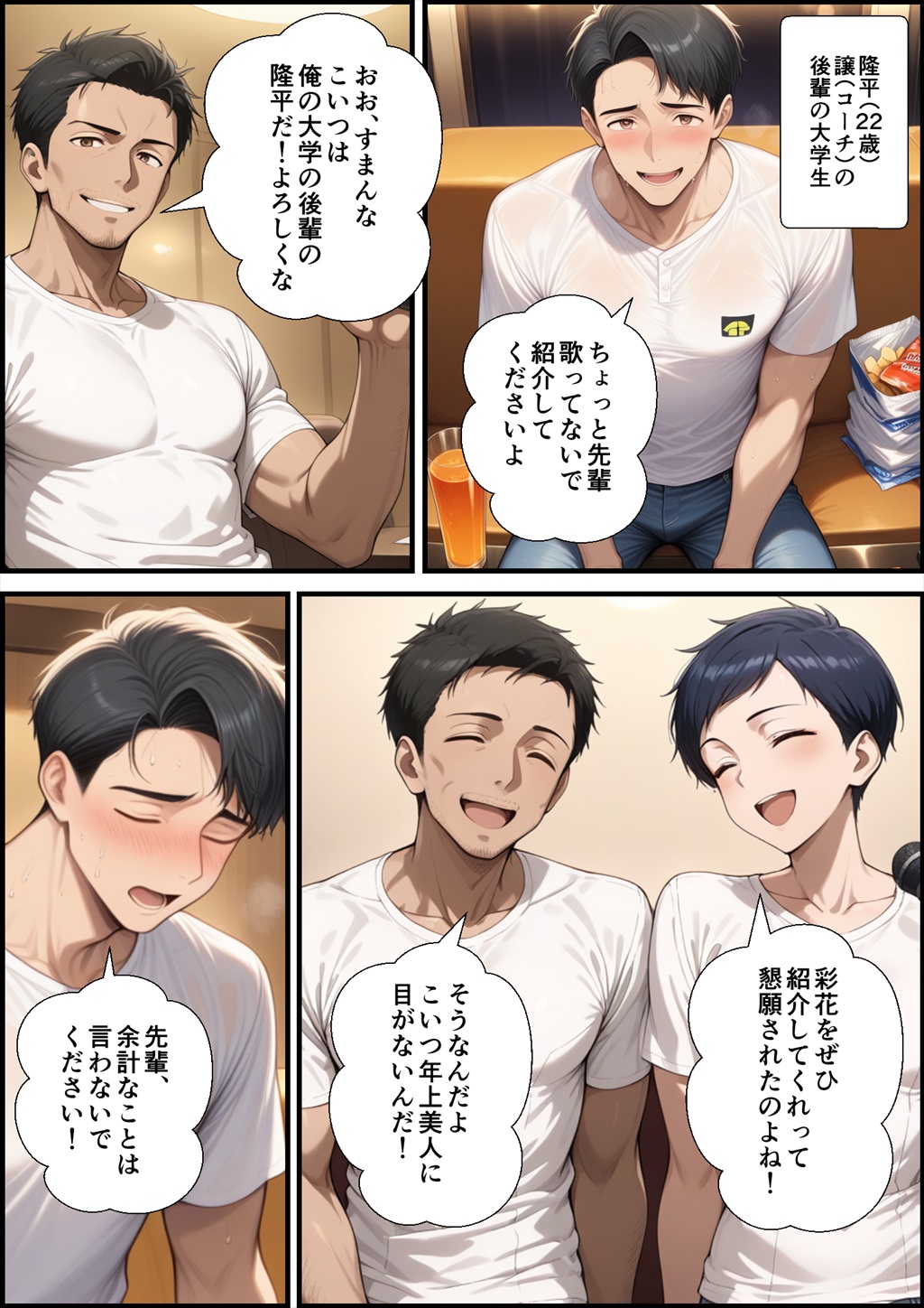 【エロ漫画】夫や息子を愛しながらもイケメンテニスコーチとの不倫セックスを楽しむ人妻さんがエロ過ぎる！