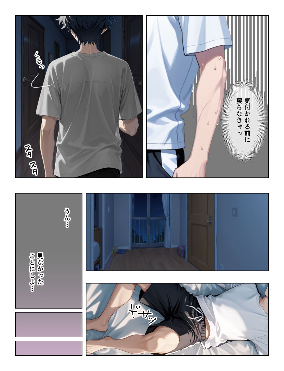 【えろまんが】夫との淡白なセックスに嫌気がさした若妻が旦那の弟と禁断プレイに溺れる…