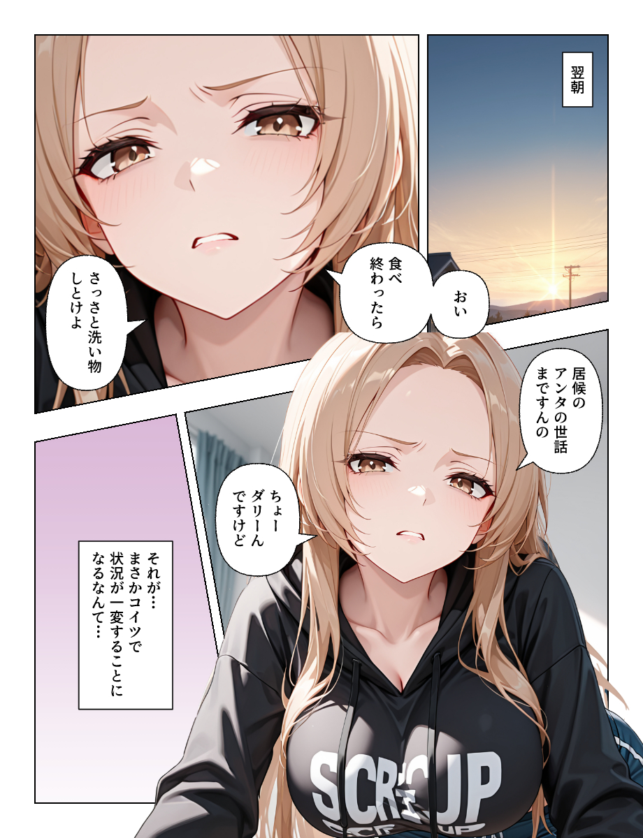 【えろまんが】夫との淡白なセックスに嫌気がさした若妻が旦那の弟と禁断プレイに溺れる…