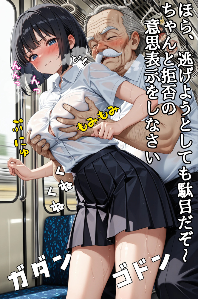 【えろまんが】痴漢対策をするはずだったのに完全にセクハラだなこれ…