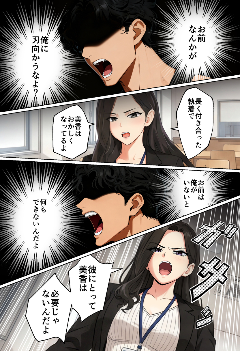 【えろまんが】心を壊された女性がマッチングアプリで自分を取り戻していく姿にドキドキが止まらなくなる…