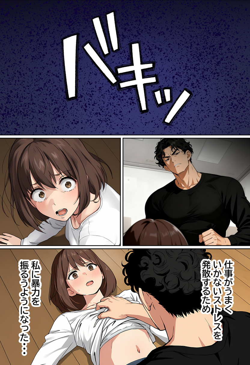 【えろまんが】心を壊された女性がマッチングアプリで自分を取り戻していく姿にドキドキが止まらなくなる…