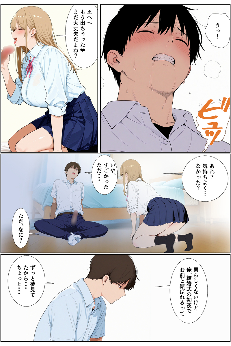 【えろまんが】幼馴染の巨乳ちゃんは僕が知らない間に寝取られ調教されていく…