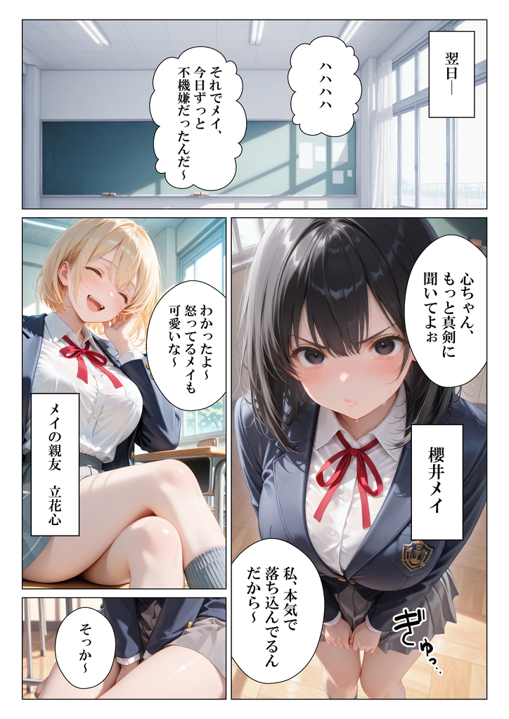 【エロ漫画】早漏体質の彼氏より絶倫教師を選んでしまった女の子の運命が…