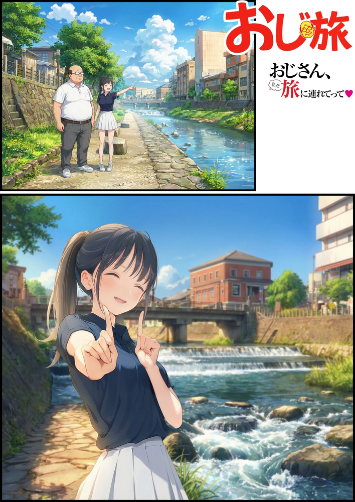 【エロマンガ】観光地を巡りながら孕ませセックスを楽しんでるおっさんが控えめに言って羨ましすぎる…