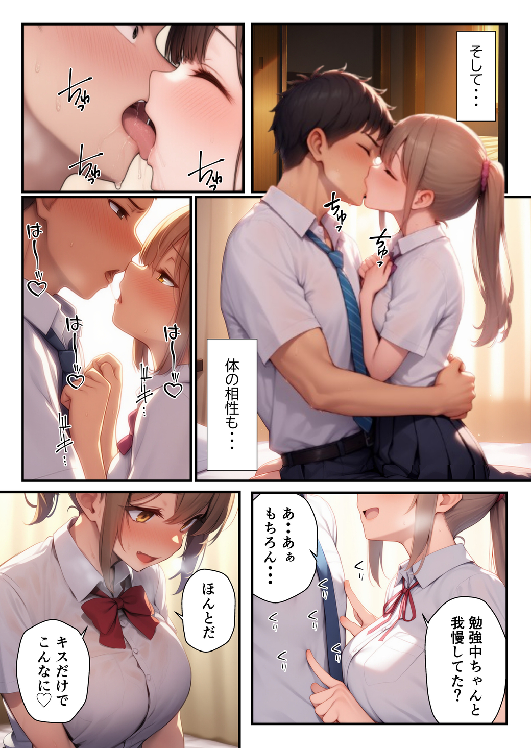 【えろまんが】初恋相手との昔の約束…こんな形で結ばれてる姿にドキドキがとまらない！