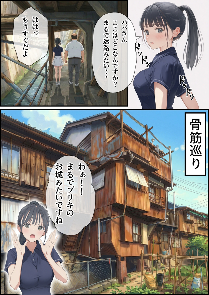 【エロマンガ】観光地を巡りながら孕ませセックスを楽しんでるおっさんが控えめに言って羨ましすぎる…