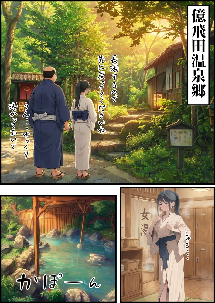 【エロマンガ】観光地を巡りながら孕ませセックスを楽しんでるおっさんが控えめに言って羨ましすぎる…