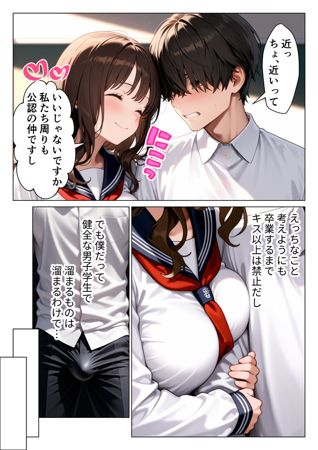 【エロマンガ】隣に住んでるOLさんがエッチなカラダで誘惑してきて…