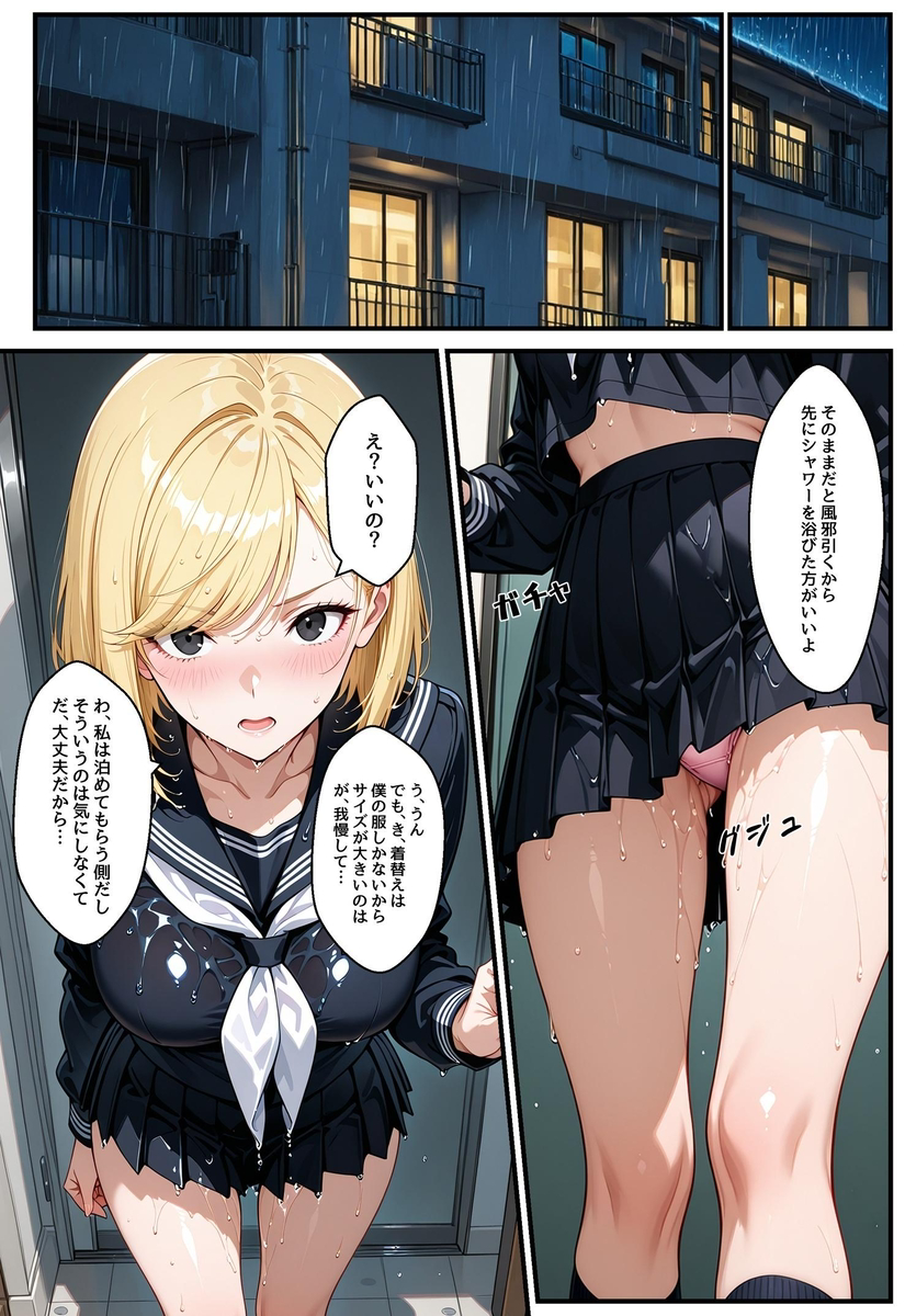 【エロ漫画】年頃の女の子って性に興味深々だよな…男の子達もちょっと勇気を出していけば簡単にエッチできるもんなんだなwww