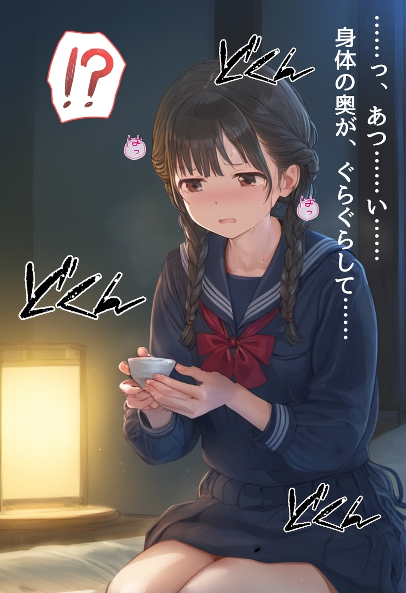 【エロ漫画】汚されていくのに止まらない…一晩中汗だくで連続絶頂アクメを決めさせられた処女娘の結末が…