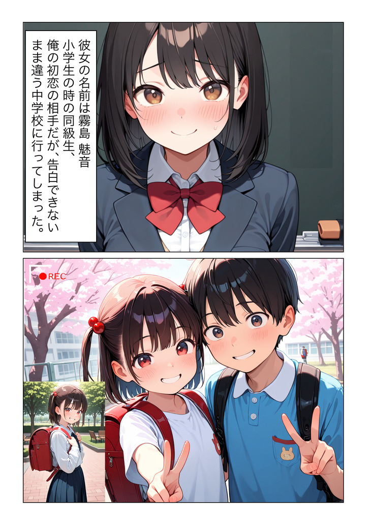 【エロマンガ】初恋相手と再会してエッチする流れにドキドキが止まらない！