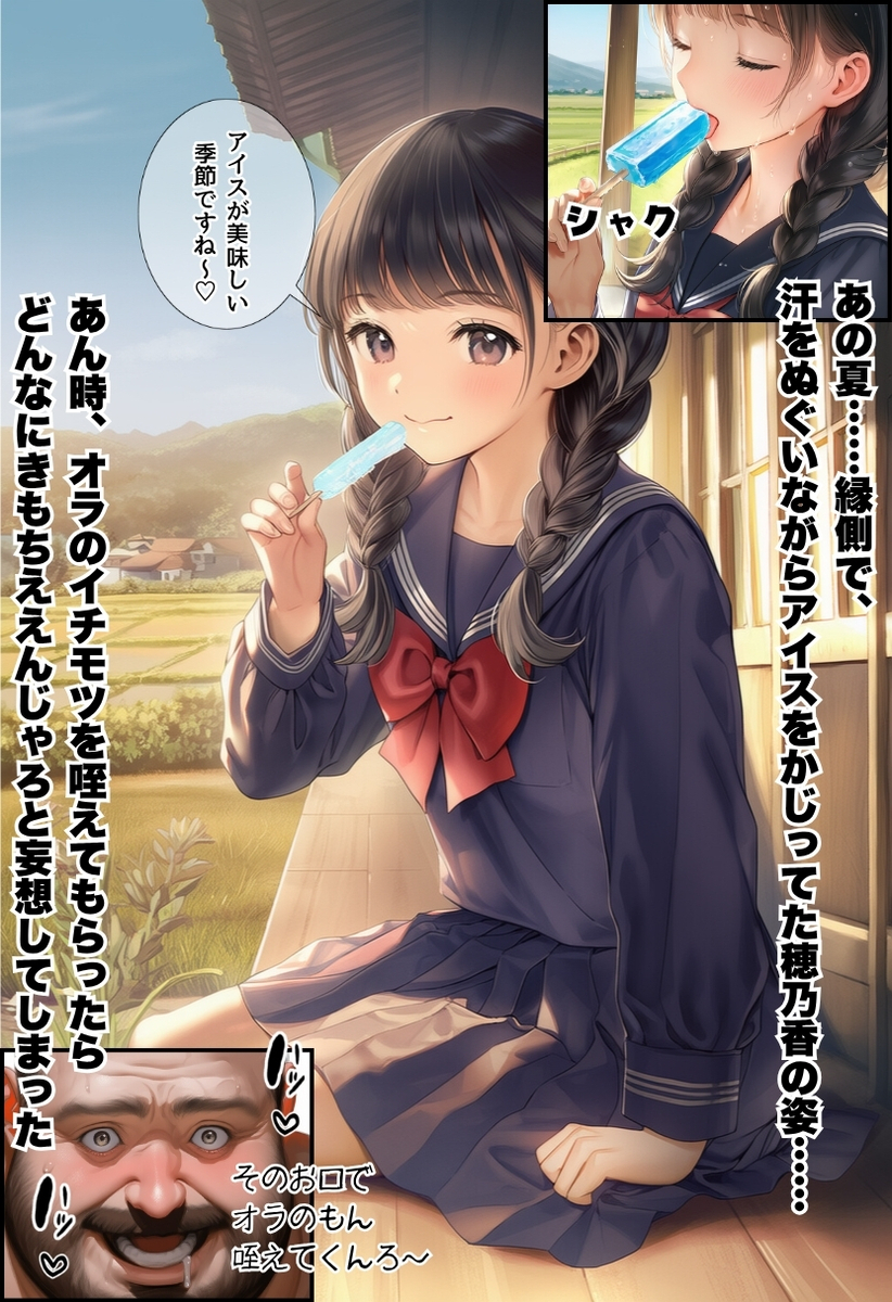 【エロ漫画】汚されていくのに止まらない…一晩中汗だくで連続絶頂アクメを決めさせられた処女娘の結末が…