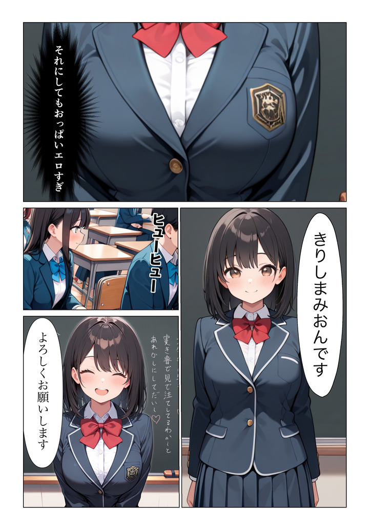 【エロマンガ】初恋相手と再会してエッチする流れにドキドキが止まらない！