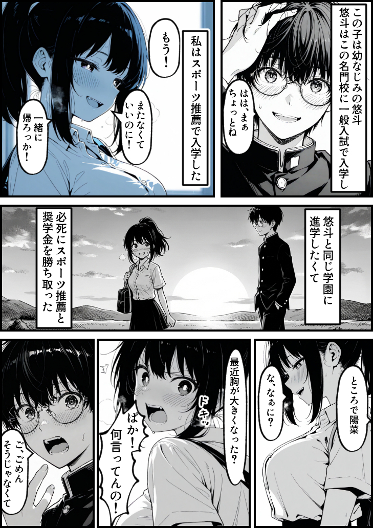 【エロ漫画】理性では「いけない」とわかっていても、身体が正直に反応して快楽堕ちしていく女の子に勃起不可避！