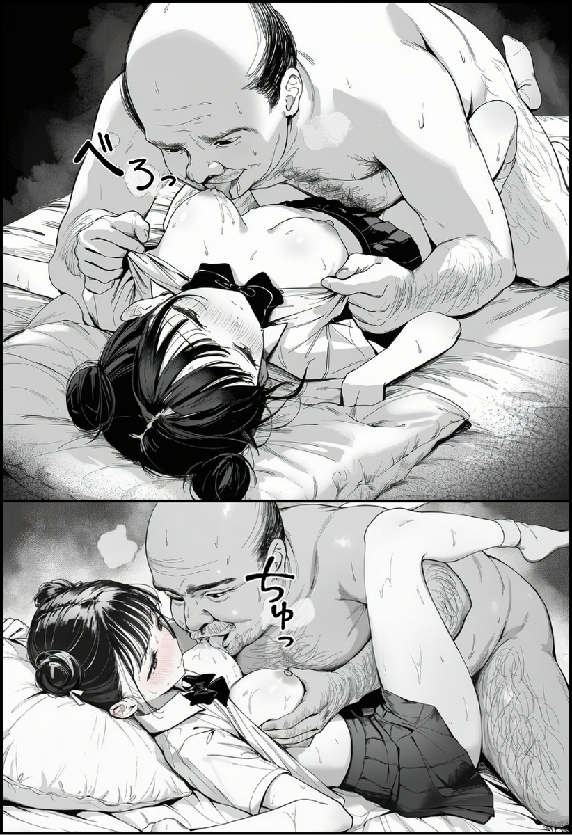 【エロ漫画】大切にしてる妹がこんな男とヤリまくってるって…頼むから嘘であって欲しい…