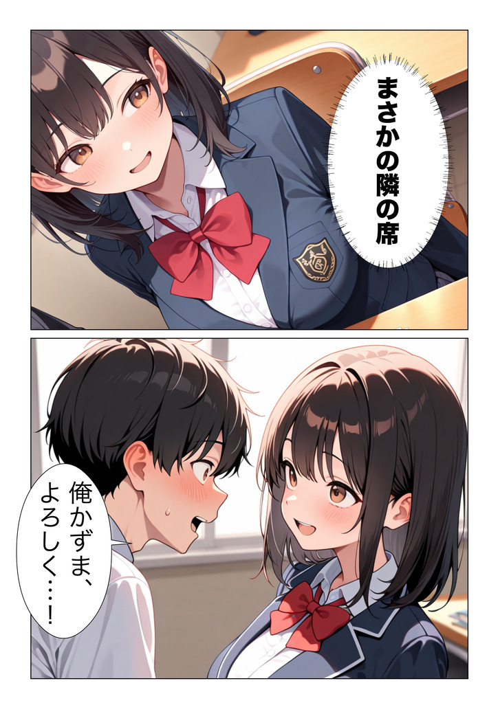 【エロマンガ】初恋相手と再会してエッチする流れにドキドキが止まらない！