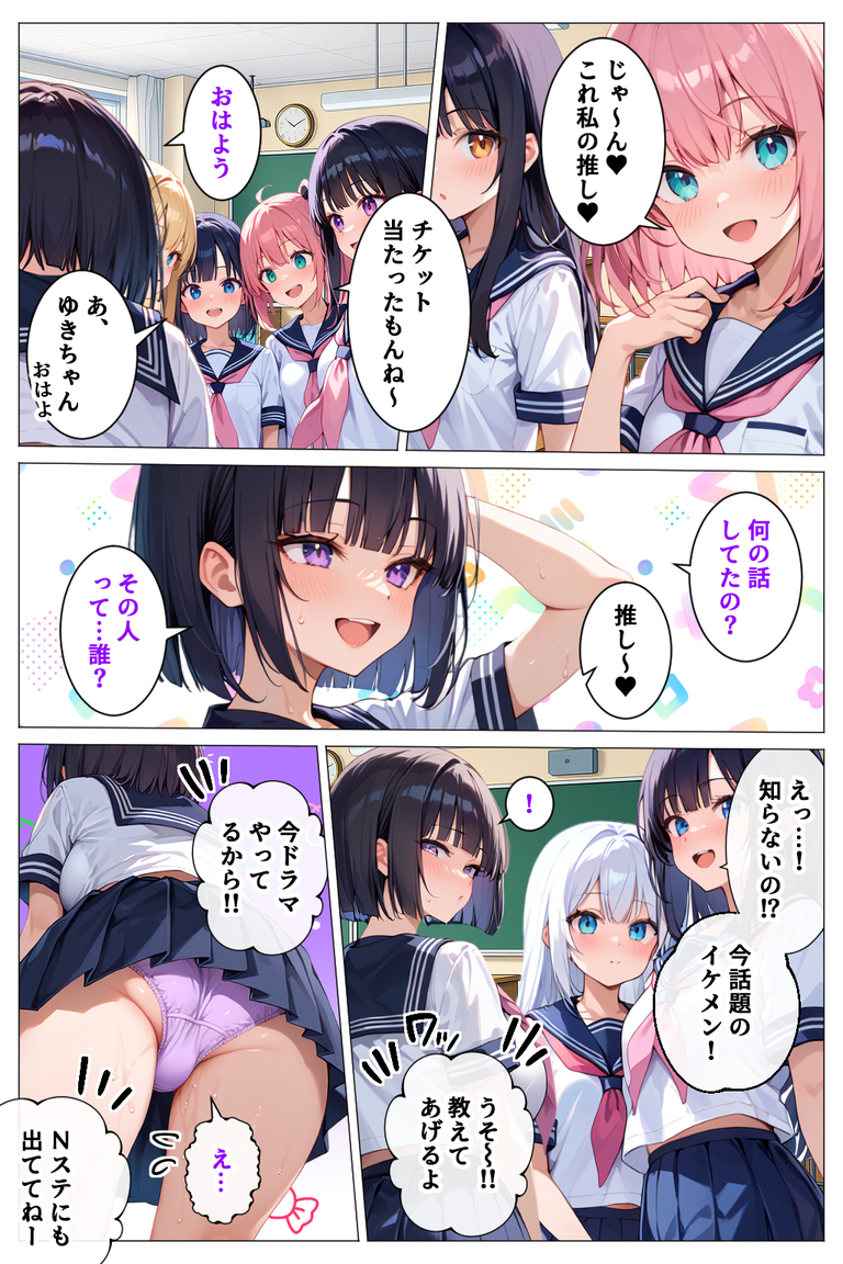 【えろまんが】会員制の怪しいマッサージ店で無制限に中出しされる女の子達