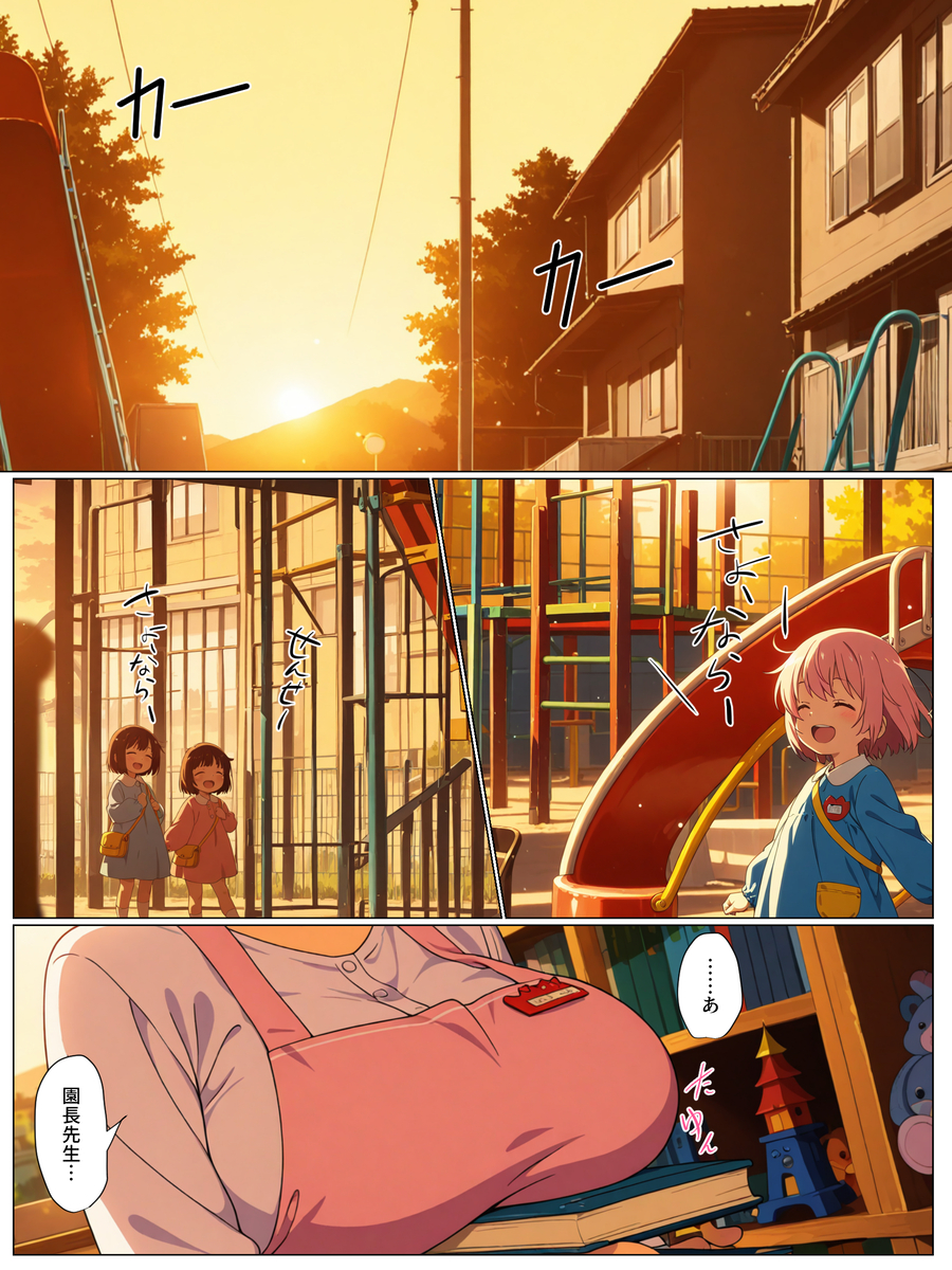 【えろまんが】若妻ドMな保育士さん園長先生に狙われて完全に快楽堕ちしてしまう…